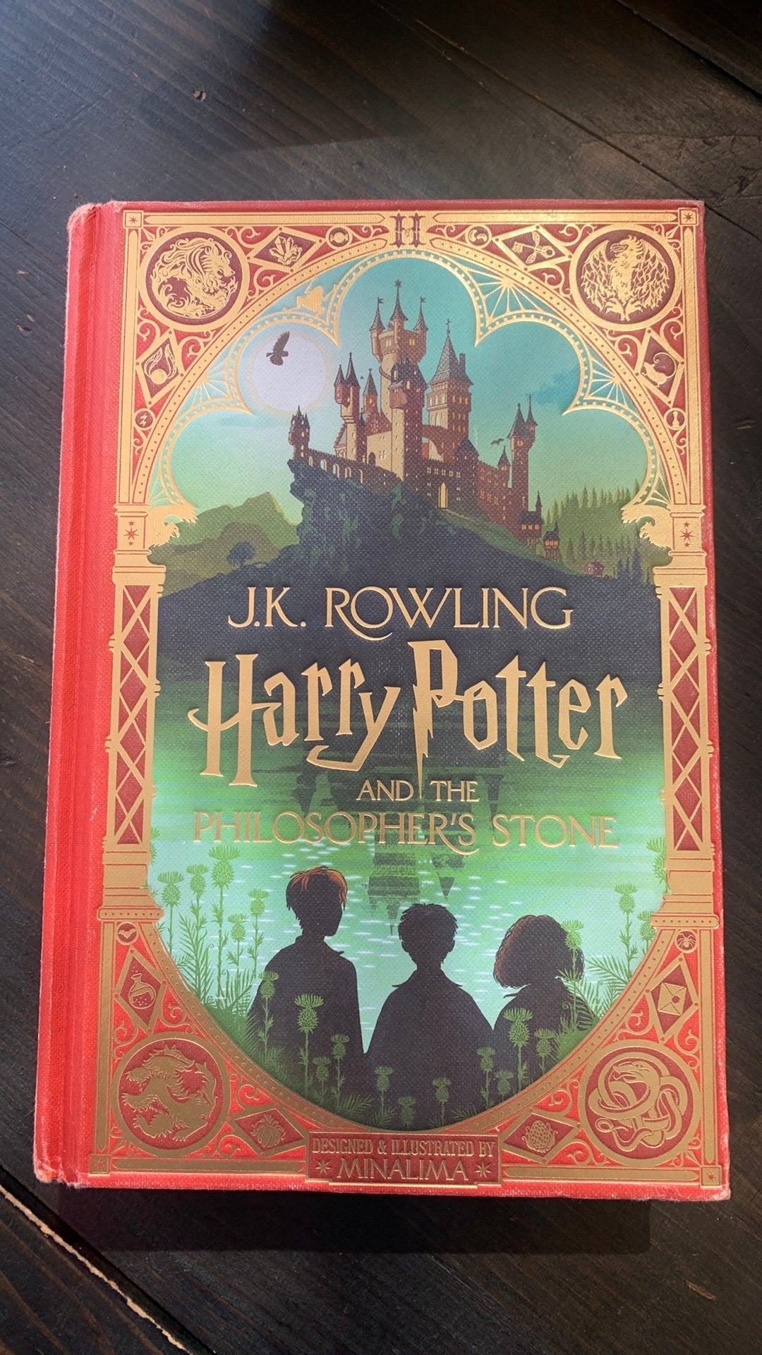 Harry Potter and the philosopher’s stone MINALIMA EDITIE, Ophalen of Verzenden, Gebruikt, Boek of Poster
