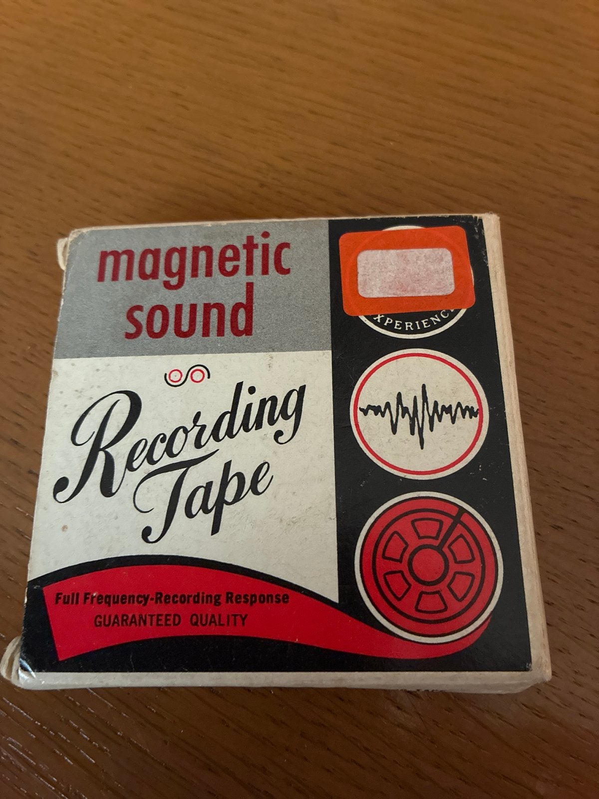 Vintage Magnetic Sound Recording Tape - Zeldzaam verzamelobj, Overige genres, 1 bandje, Ophalen of Verzenden, Origineel