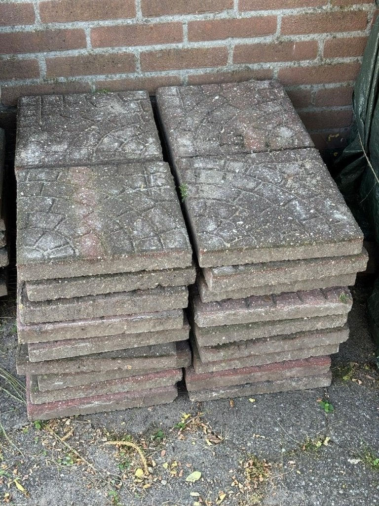 Gratis af te halen :  diverse tuintegels, Ophalen, Gebruikt, Beton, Klinkers