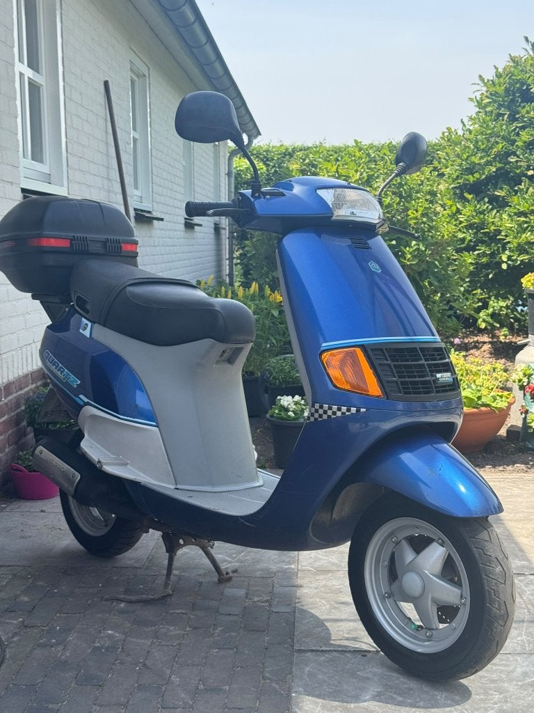 ⭐️Piaggio Quartz 50cc 2 takt nette staat blauw 13230 km⭐️, Niet ingevuld, Niet ingevuld, Niet ingevuld