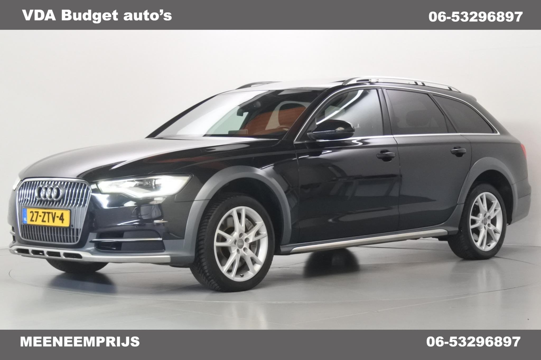 Audi A6 allroad quattro 3.0 TDi BiT Panorama, Auto's, Audi, Automaat, Euro 5, 15 km/l, Gebruikt