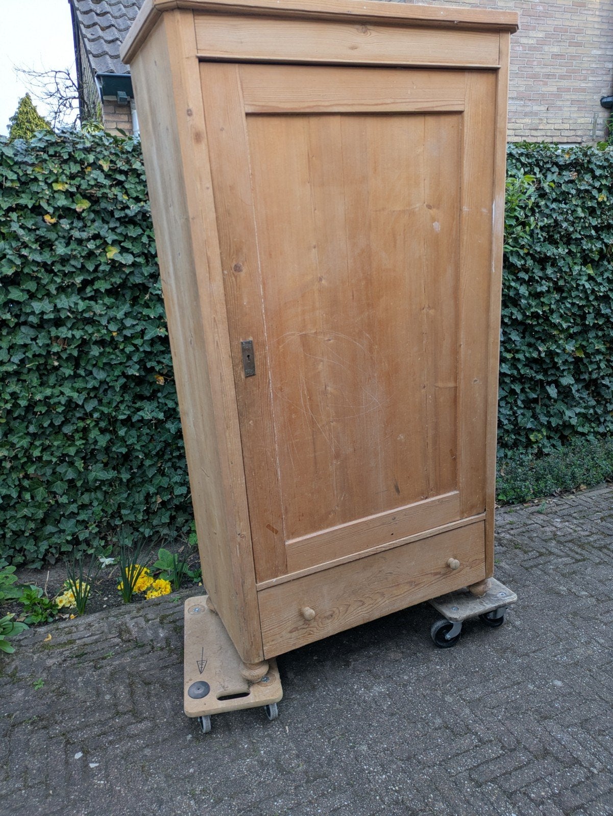 Meidenkast Antieke Kast Kledingkast Vintage Kast, Ophalen