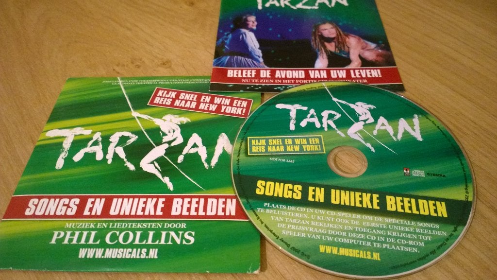 Tarzan: songs en unieke beelden, Ophalen, Gebruikt, Pop