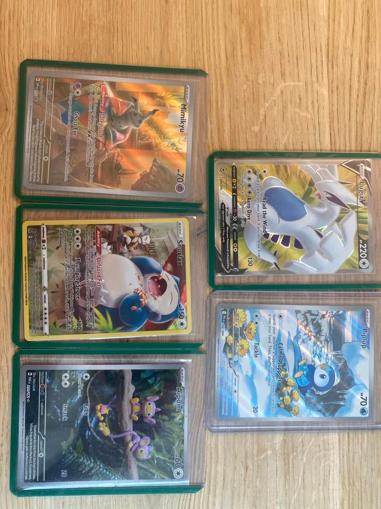 Pokémon kaarten engels, Ophalen of Verzenden, Zo goed als nieuw, Meerdere kaarten
