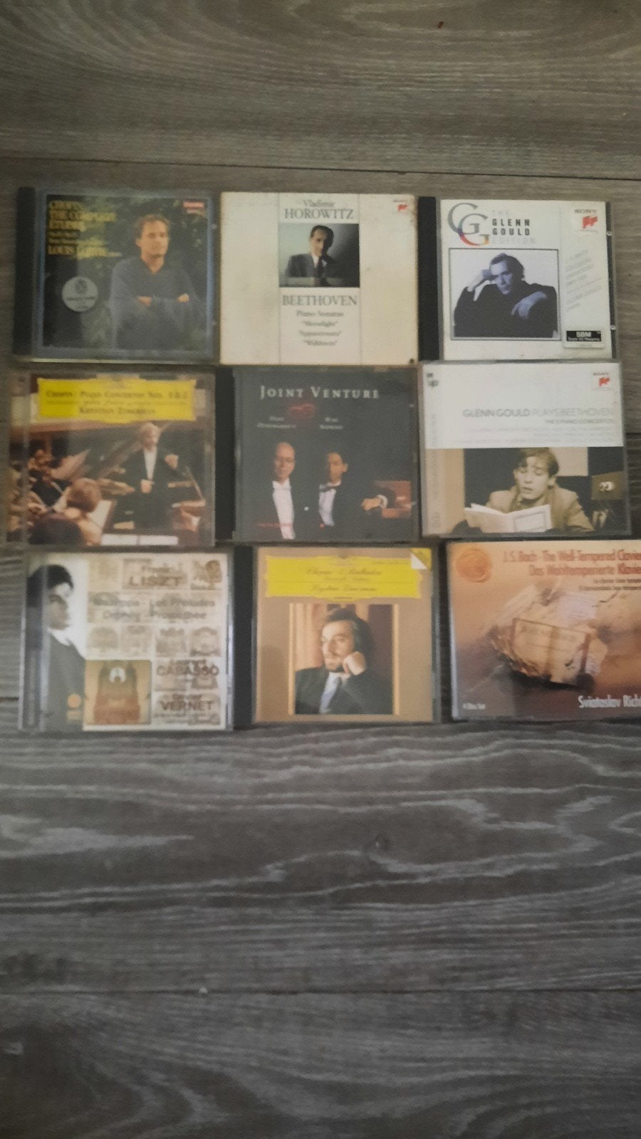 Klassieke CD's: Bach, Beethoven, Horowitz, Gould, Richter, Cd's en Dvd's, Ophalen of Verzenden, Zo goed als nieuw, Pianomuziek