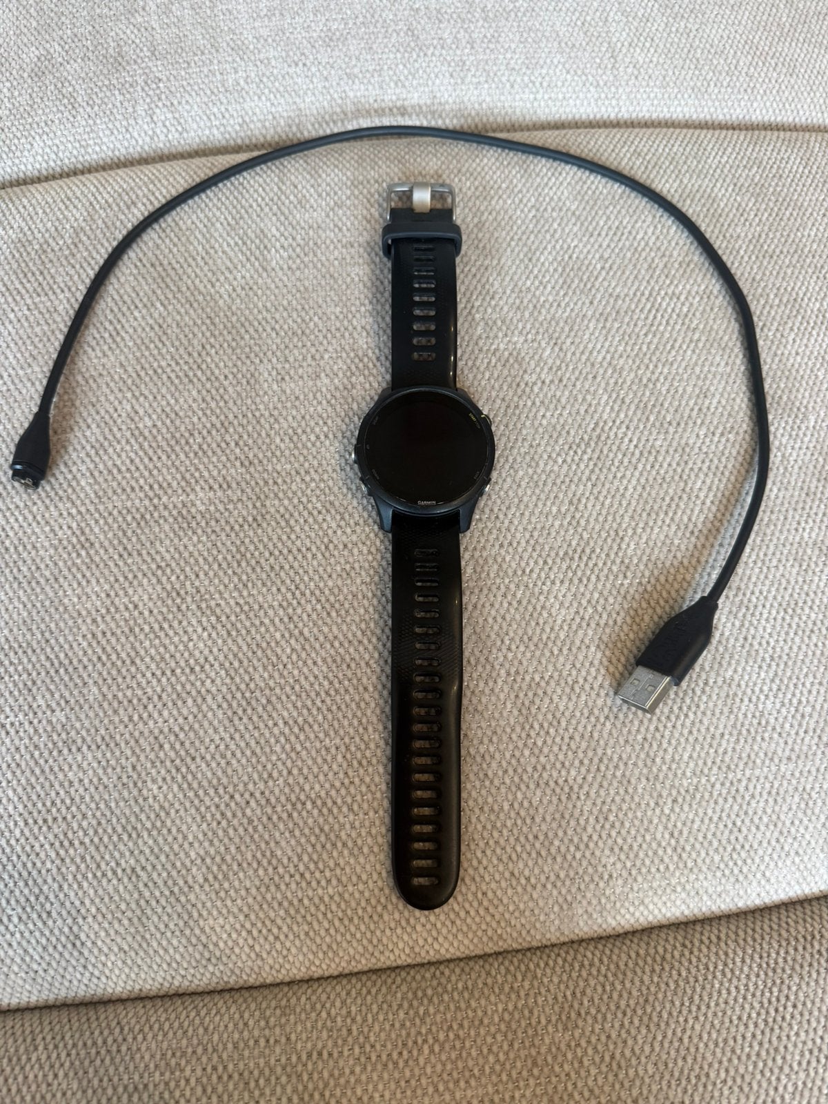 Garmin Forerunner 255 Music - Nette Staat, Ophalen, Zwart, Zo goed als nieuw, GPS