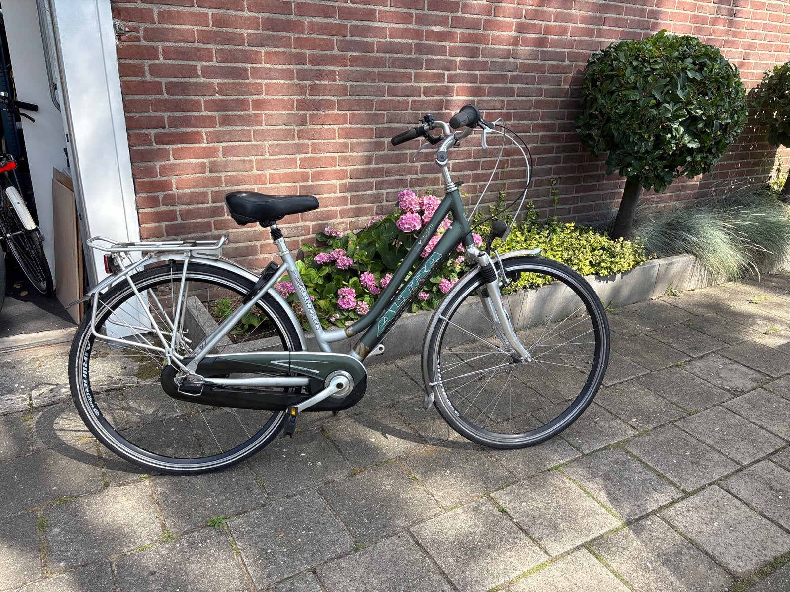 Altra schoolfiets met 7 versnellingen en verende voorvork, Gebruikt, Versnellingen, Minder dan 47 cm, Ophalen