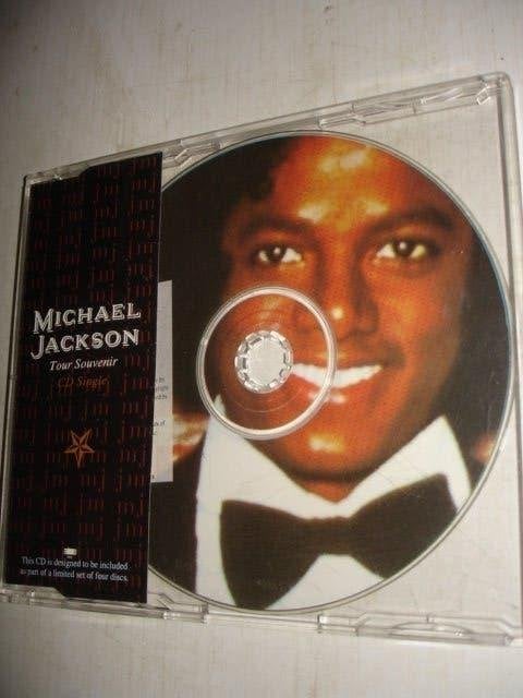 Michael Jackson- Tour Souvenir- CD-single- nr. 1- Bijzonder!, Cd's en Dvd's, Verzenden, Zo goed als nieuw, Pop