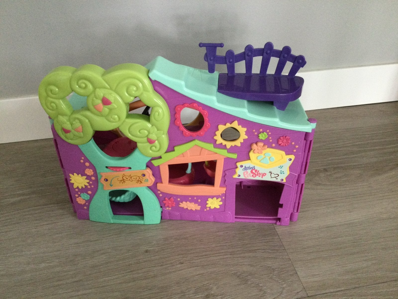 Grote Littlest Pet Shop set met huisjes en veel accessoires, Ophalen of Verzenden, Gebruikt, Jongen of Meisje