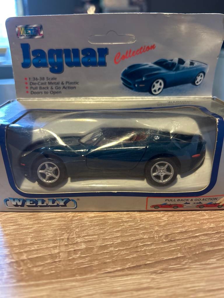 Welly Jaguar Collection - Die-cast modelauto, Hobby en Vrije tijd, Modelauto's | 1:18, Ophalen of Verzenden, Nieuw, Auto