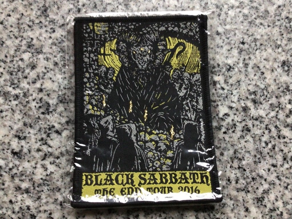 Patch van Black Sabbath - the end tour 2016, Nieuw, Ophalen of Verzenden, Patch van Black Sabbath - the end tour 2016, REGINA