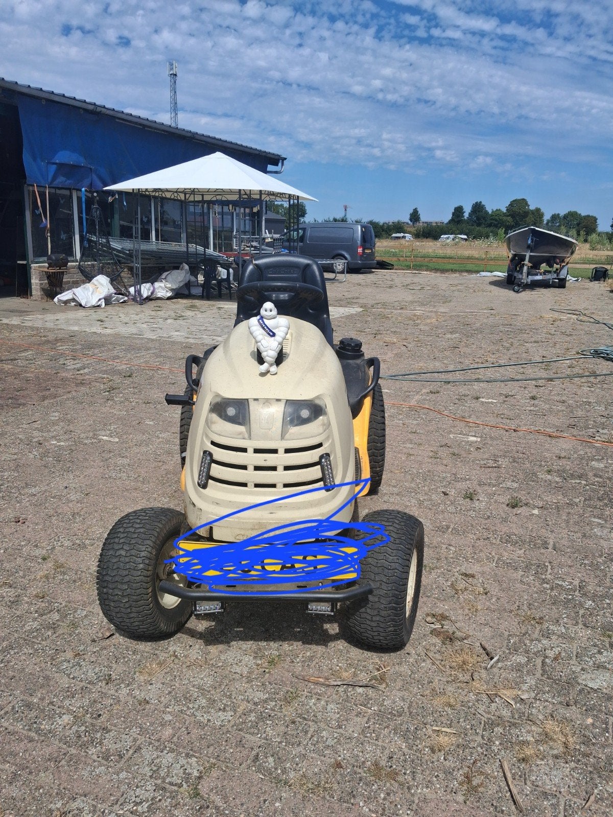 cub cadet maaidek er los bij., Ophalen, Gebruikt, Mulchfunctie, Cub Cadet