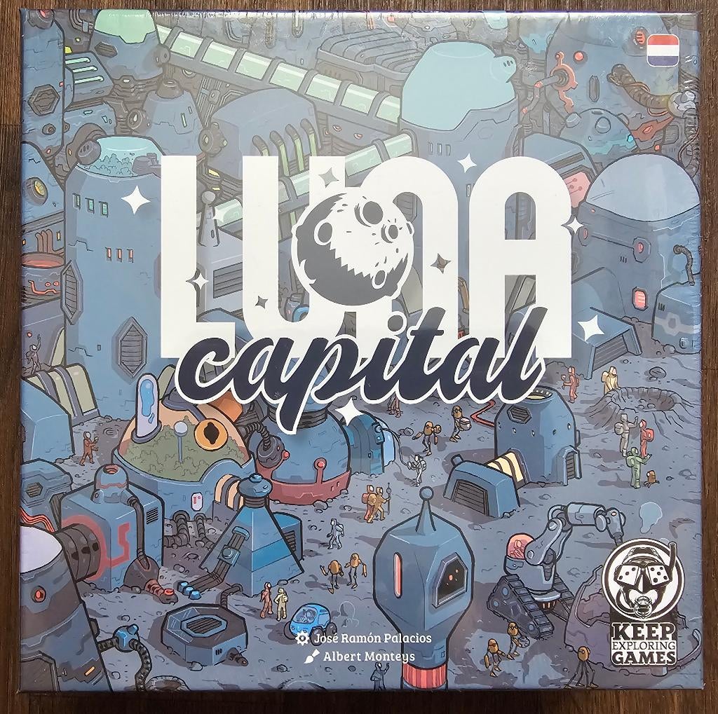 Luna Capital bordspel, Een of twee spelers, Ophalen of Verzenden, Nieuw, Keep Exploring Games