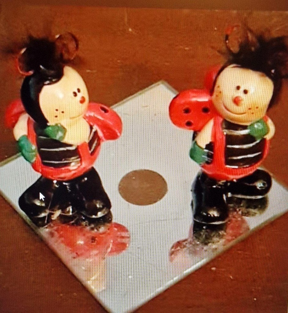 Restpartijtje 35 Lieve heer beestjes beeldjes, Ophalen of Verzenden, Nieuw, Dier