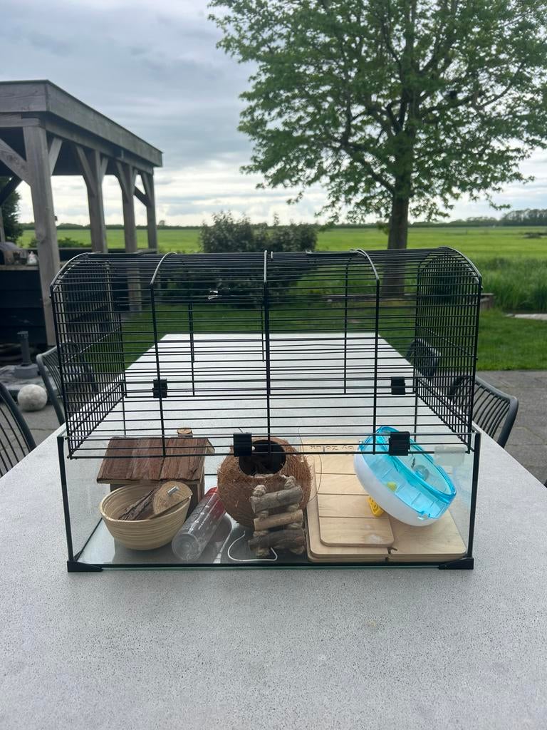 Hamsterverblijf(je) LEES BESCHRIJVING!, Minder dan 60 cm, Gebruikt, Minder dan 75 cm, Ophalen of Verzenden