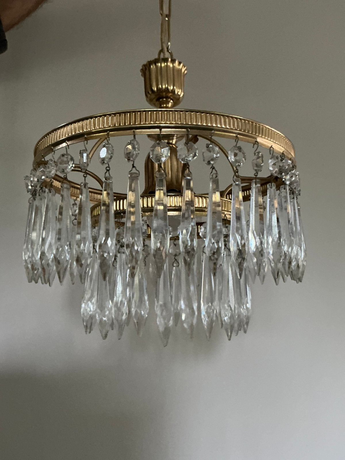 Vintage hanglamp, Ophalen, Gebruikt
