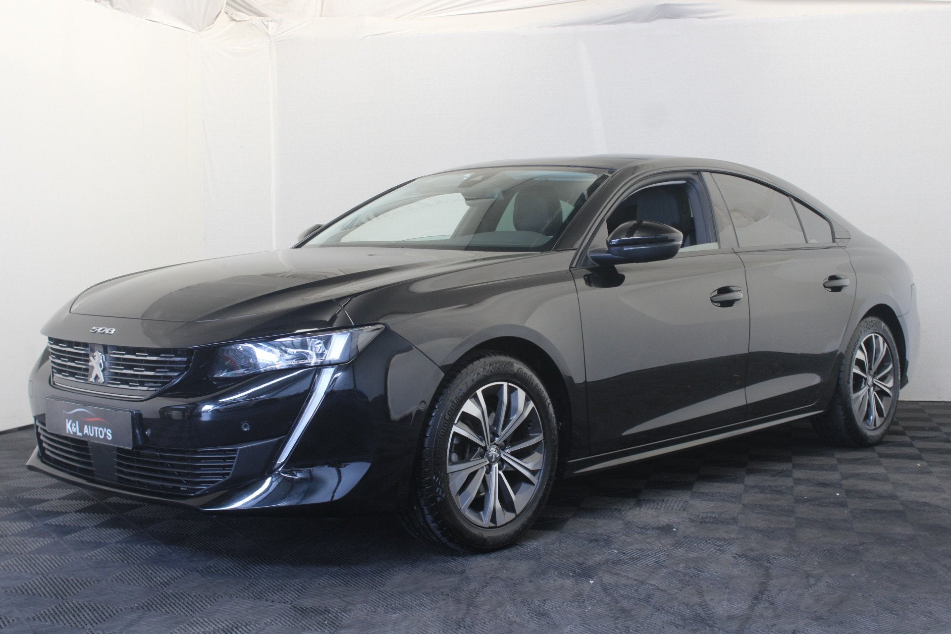 Peugeot 508 1.2 PureTech Blue Lease Allure |Camera|Navi|ACC|, Auto's, Gebruikt, Euro 6, 1199 cc, Leder en Stof