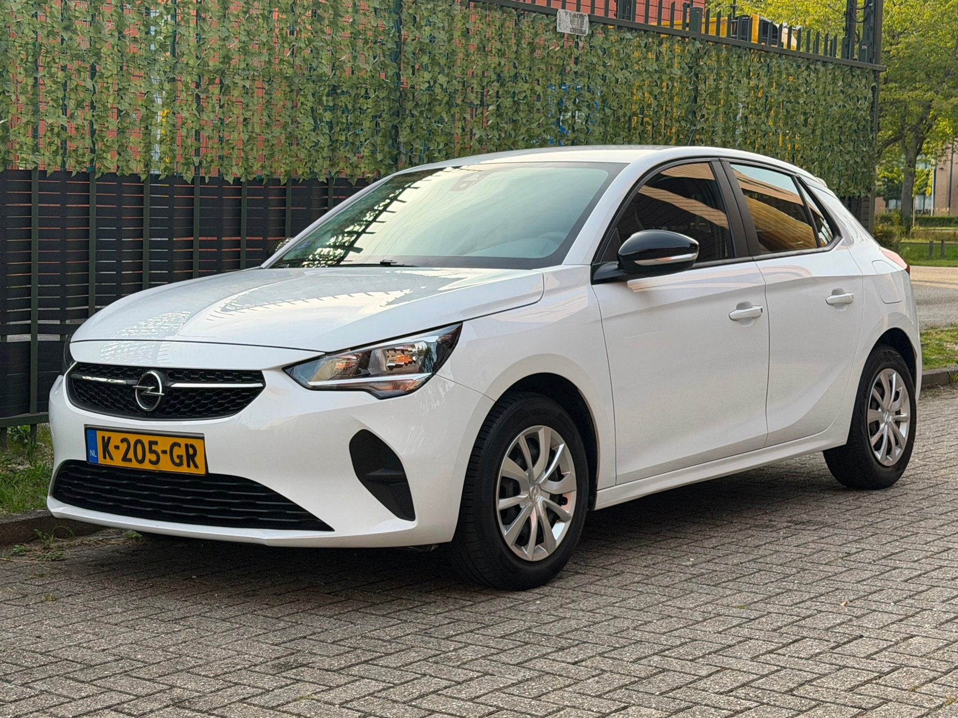 Opel Corsa 1.2 Edition wit 2020 AIRCO|CARPLAY|CRUISE|NAP, Auto's, Voorwielaandrijving, Stof, 1199 cc, Wit