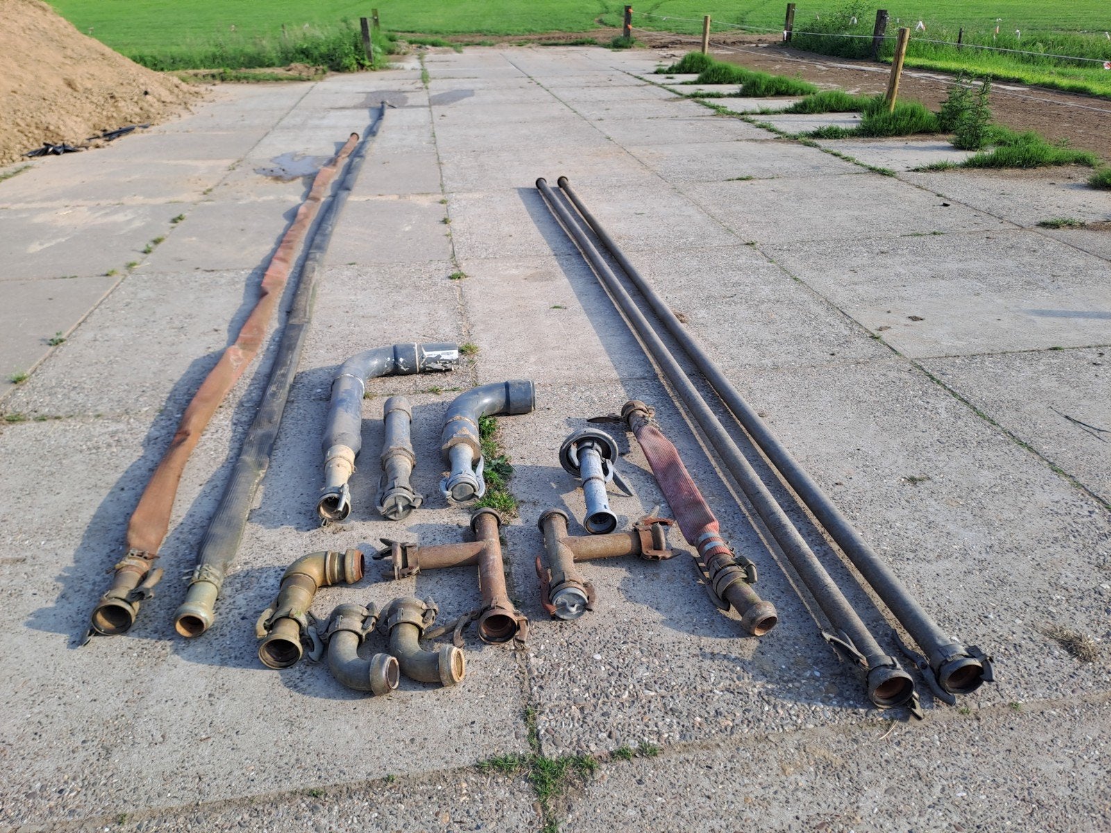 Beregeningsbuizen 45 stuks, Pvc, Overige typen, Ophalen of Verzenden, Minder dan 2 meter