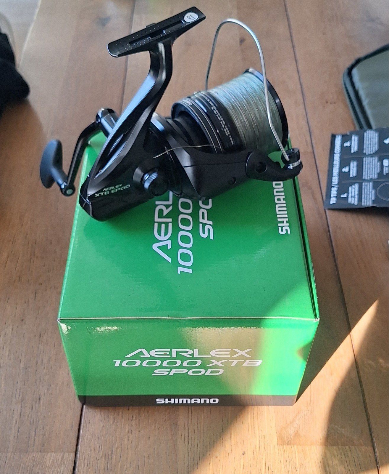 Shimano Aerlex 10000 XTB Spod Molen - Zo goed als nieuw, Ophalen of Verzenden, Zo goed als nieuw, Molen
