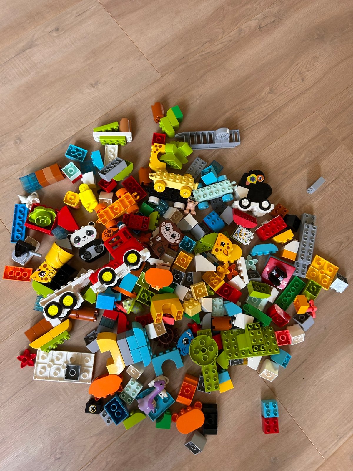Duplo, Ophalen, Inclusief minifiguren, Gebruikt, Duplo