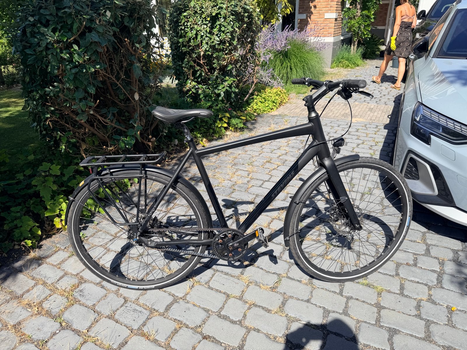 Stevens Superflight 58cm frame maat, Versnellingen, Zo goed als nieuw, 57 tot 61 cm, Schijfrem