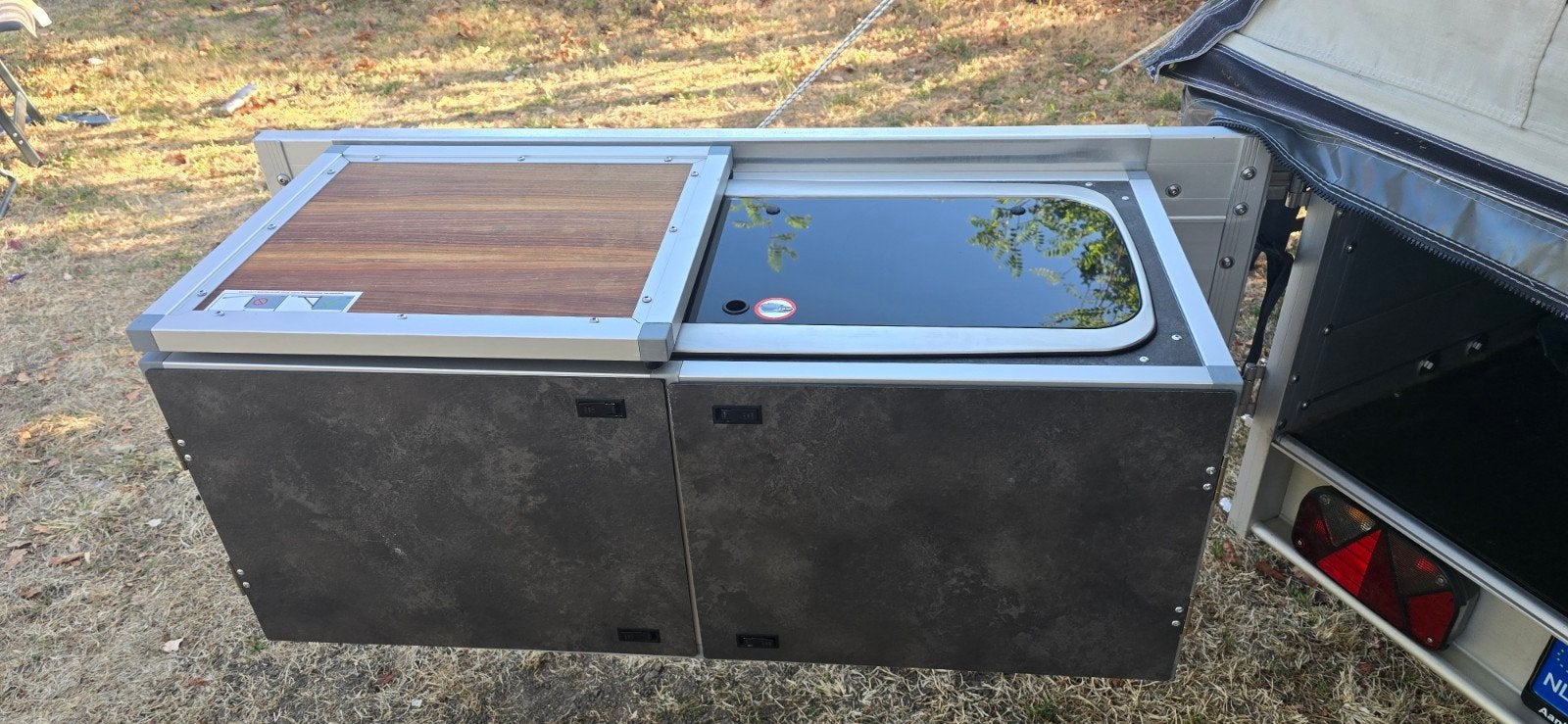 Campwerk Luxe Trailerkeuken (KüchenWERK) - Zo goed als nieuw, Ophalen