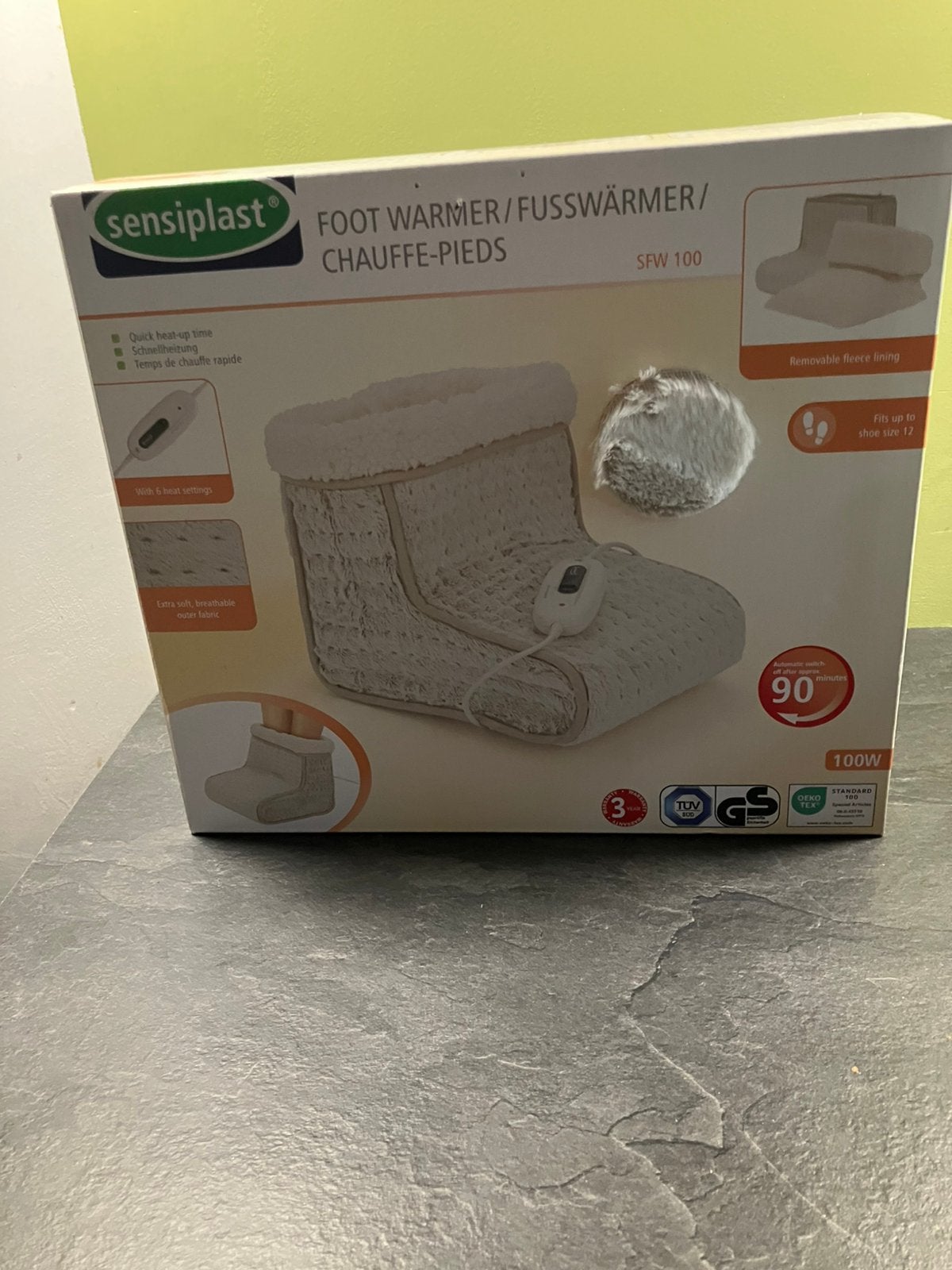 Electrische voetenwarmer, Ophalen of Verzenden, Nieuw, Hand- en Voetverzorging