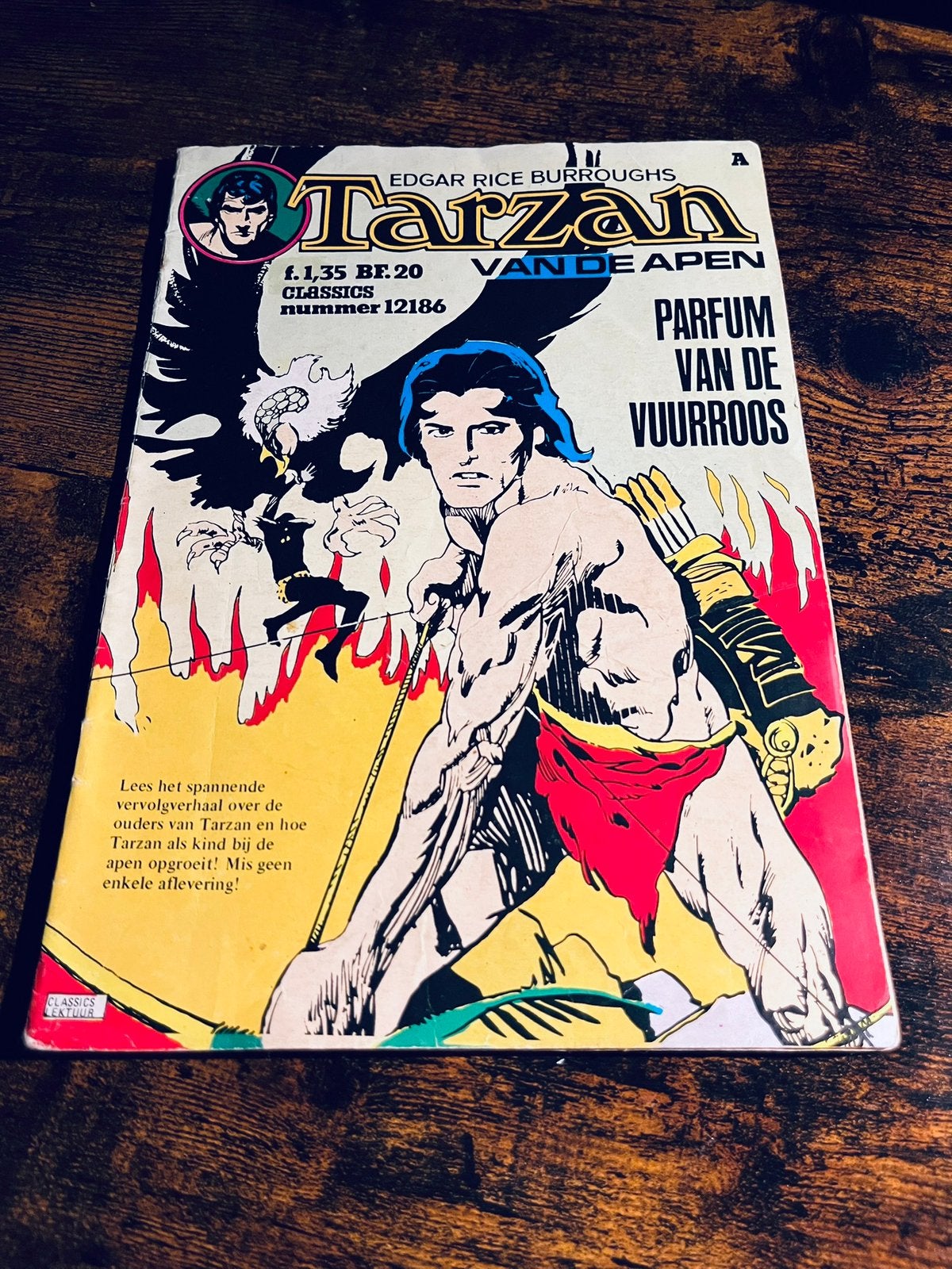 COMIC “ TARZAN” 1975, Eén comic, Ophalen of Verzenden, Zo goed als nieuw