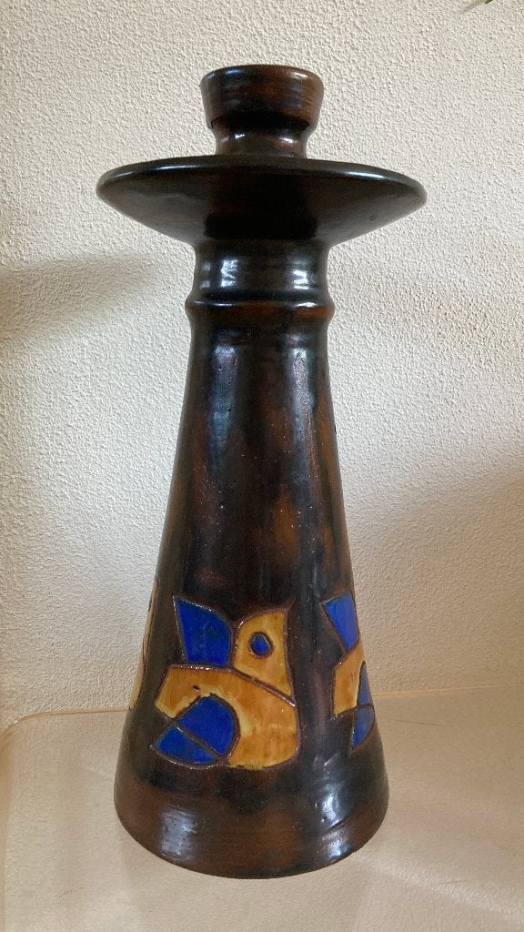 Vintage Henk Potters keramiek aardewerk kandelaar - gaaf, Antiek en Kunst, Antiek | Keramiek en Aardewerk, Ophalen of Verzenden