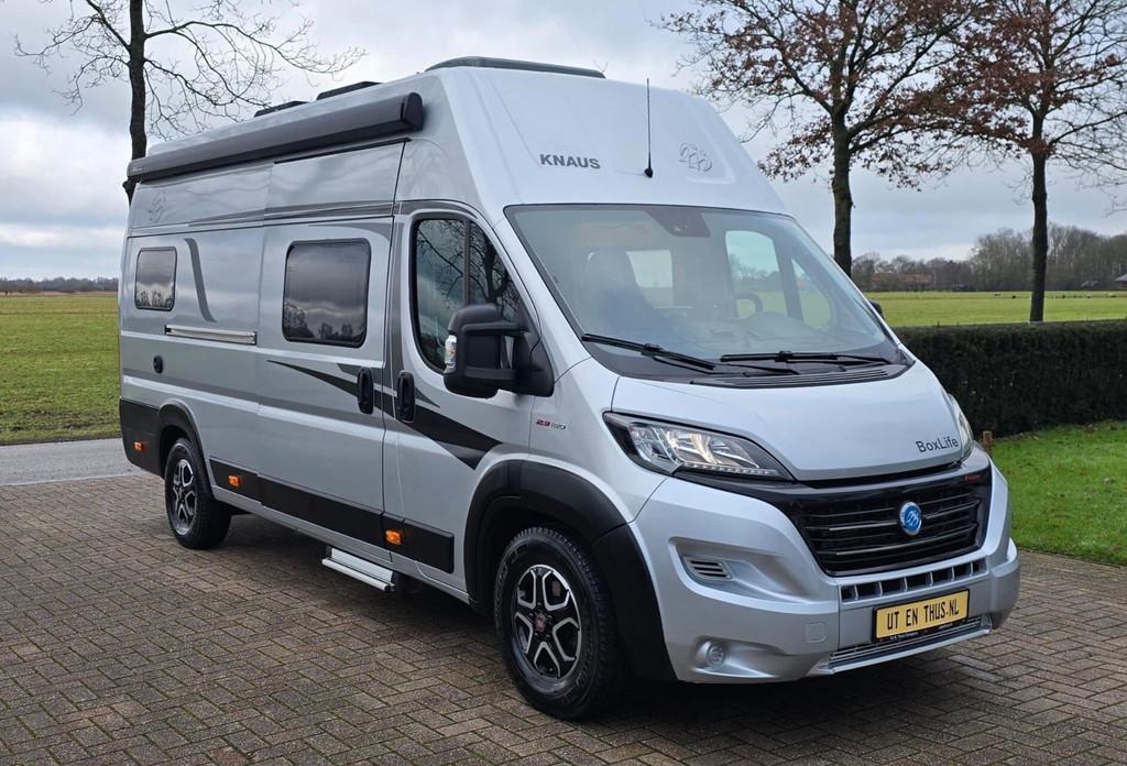 ️ Knaus Boxlife 630 ME/9tr AUTO/stahoogte 213/hefbed, Caravans en Kamperen, Automaat, Buscamper of Camperbus, Tot en met 2, Bedrijf