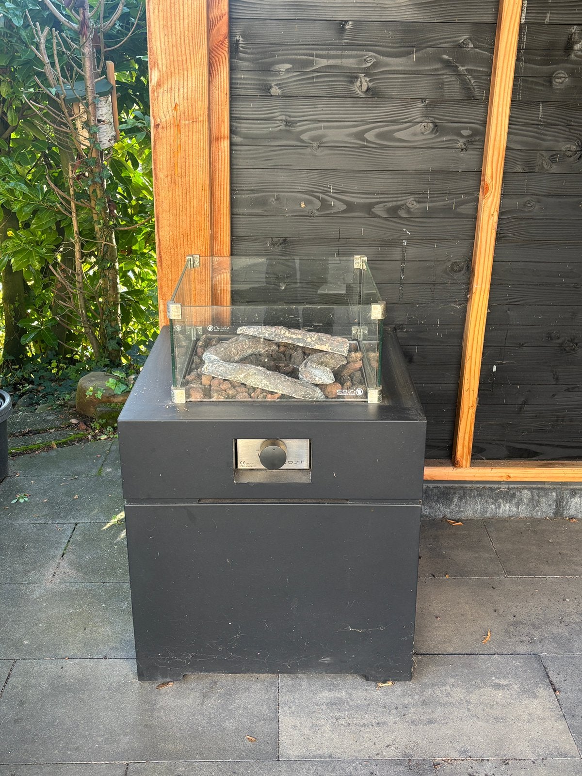 Vuurtafel/Gashaard, Tuin en Terras, Ophalen, Gebruikt