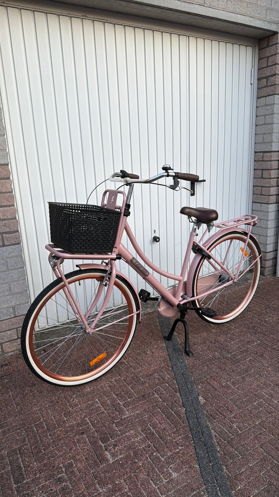 Popal Daily Dutch basic damesfiets 28 inch (als nieuw), Versnellingen, Zo goed als nieuw, 50 tot 53 cm, Ophalen