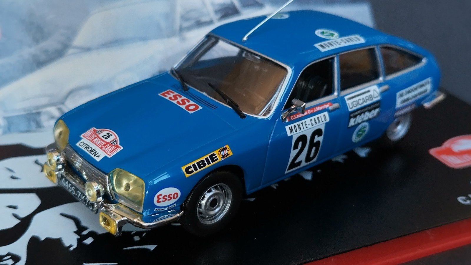 Citroen GS Rally Monte Carlo 1975 1:43 Altaya ixo Pol, Hobby en Vrije tijd, Overige merken, Auto, ., Nieuw