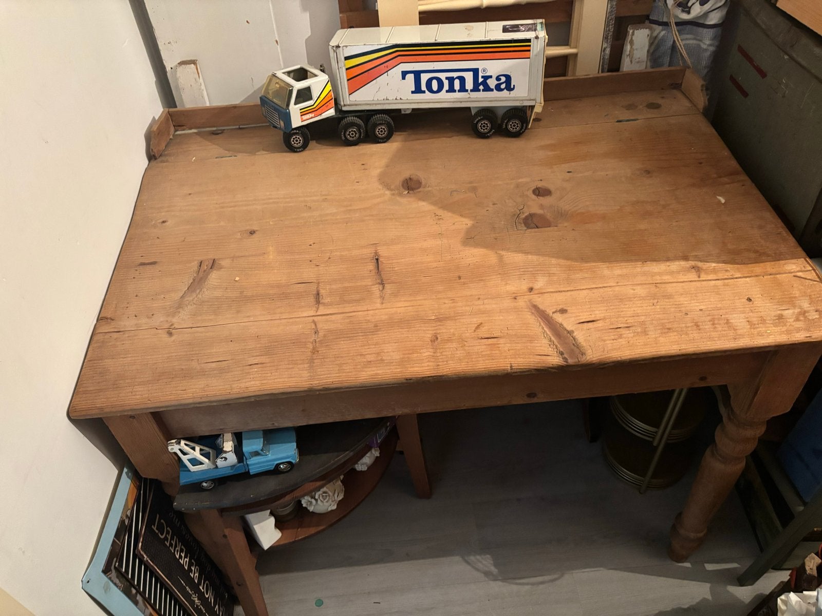 Antieke houten lessenaar / tekentafel, Ophalen of Verzenden