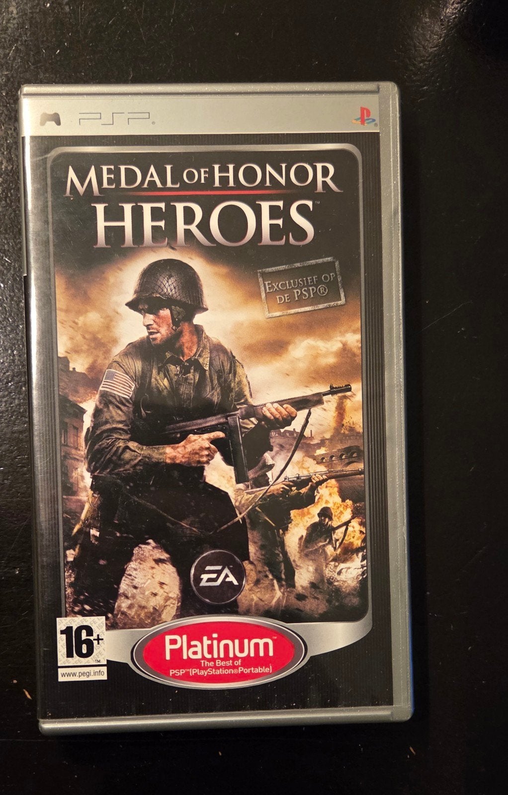 Medal of Honor Heroes PSP Platinum Edition, Overige kleuren, Ophalen of Verzenden, PSP, Gebruikt