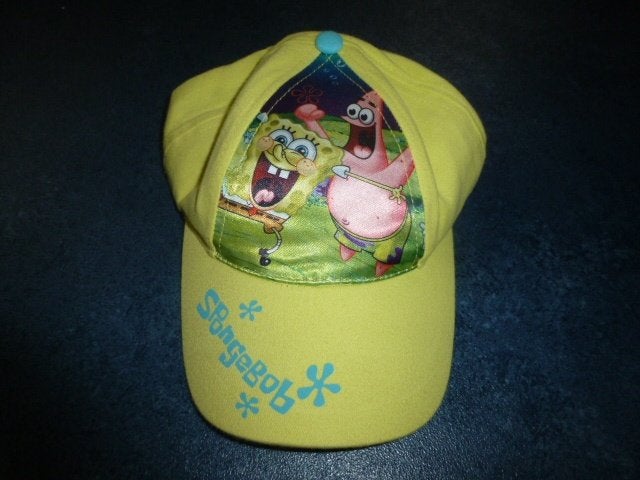NIEUW 1 geel SPONGEBOB petje maat 52, Kinderen en Baby's, Kinderkleding | Petten en Hoeden, Nieuw, Jongen of Meisje, Pet, Ophalen of Verzenden
