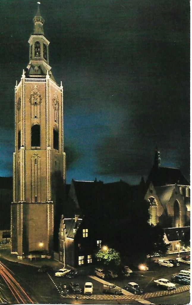 Den Haag- -Grote Kerk., Verzenden, 1960 tot 1980, Gelopen, Zuid-Holland