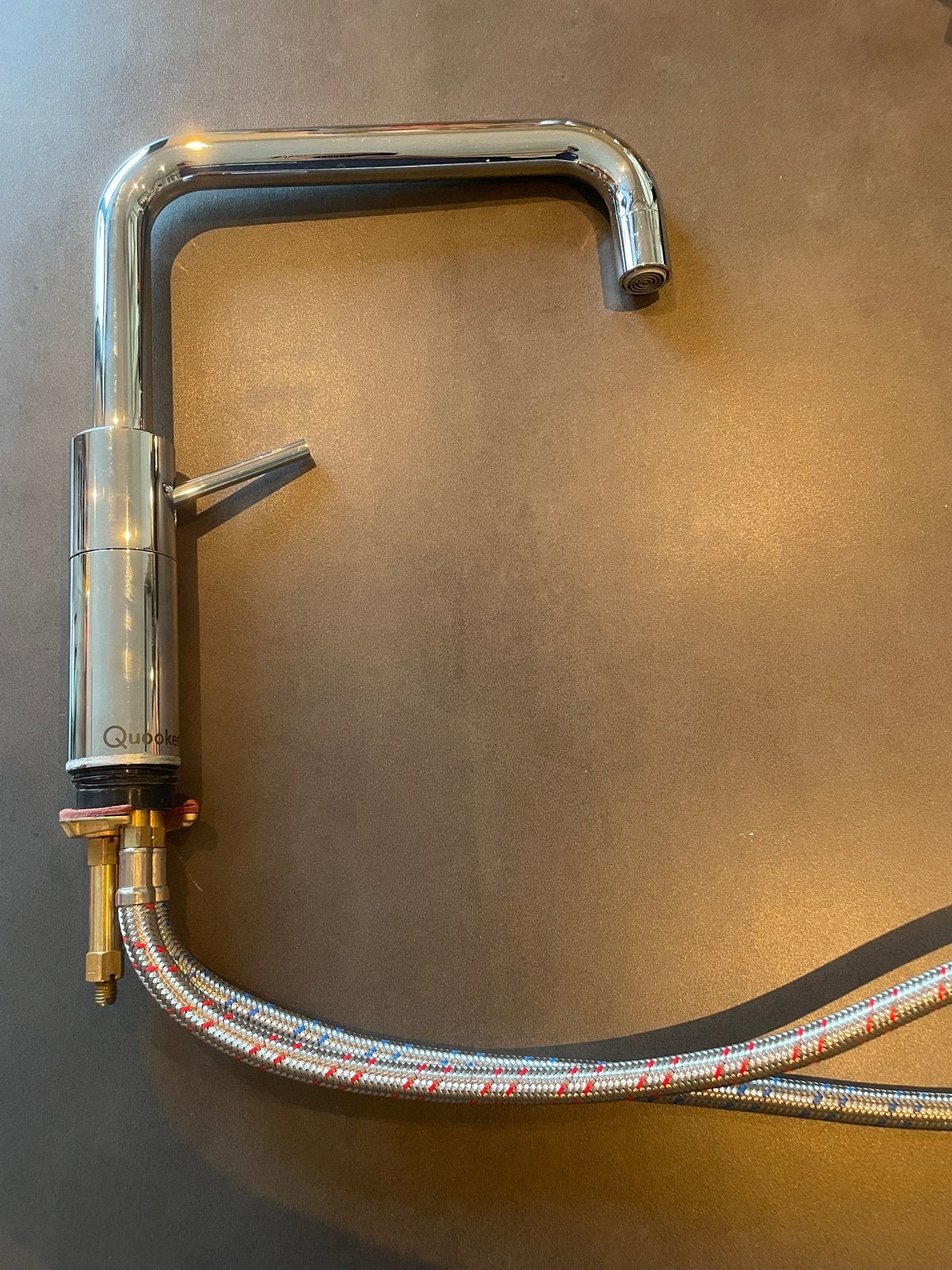 Quooker mengkraan (geen kokend) square kraan - chroom, Zilver, Ophalen of Verzenden, Metaal, Overige merken