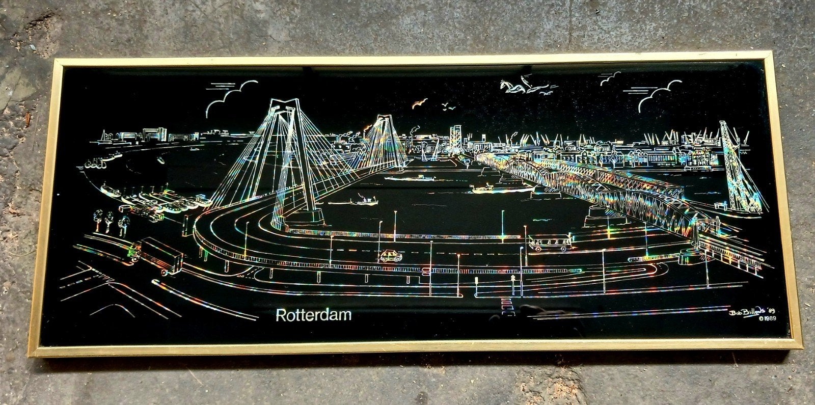 Ets Rotterdam - Diverse stadsgezichten, Ophalen of Verzenden