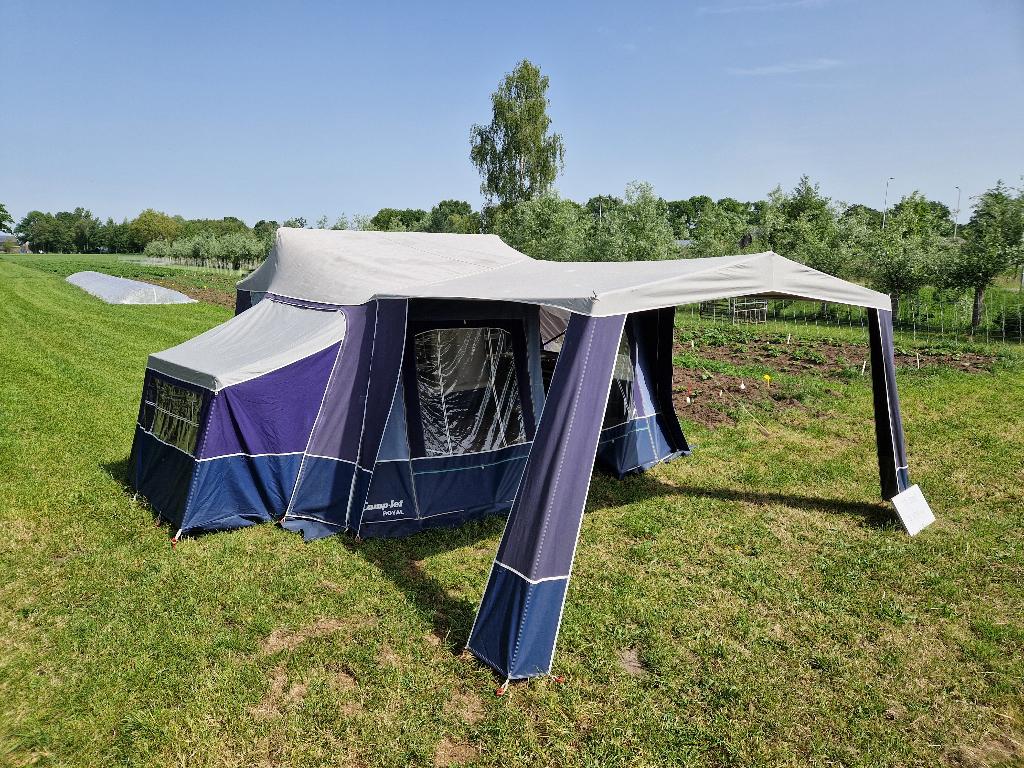 Camplet Royal met gastencabine en luifel (met demo), Caravans en Kamperen, Vouwwagens, Ophalen, Blauw, Aanwezig, Camp-Let