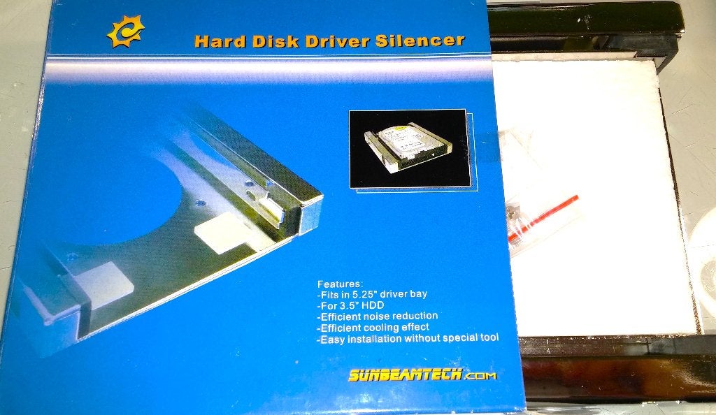3.5"-5.25 inch HDD Hardeschijf Hard Disk Geluidsdempingsset, Ophalen of Verzenden, Nieuw