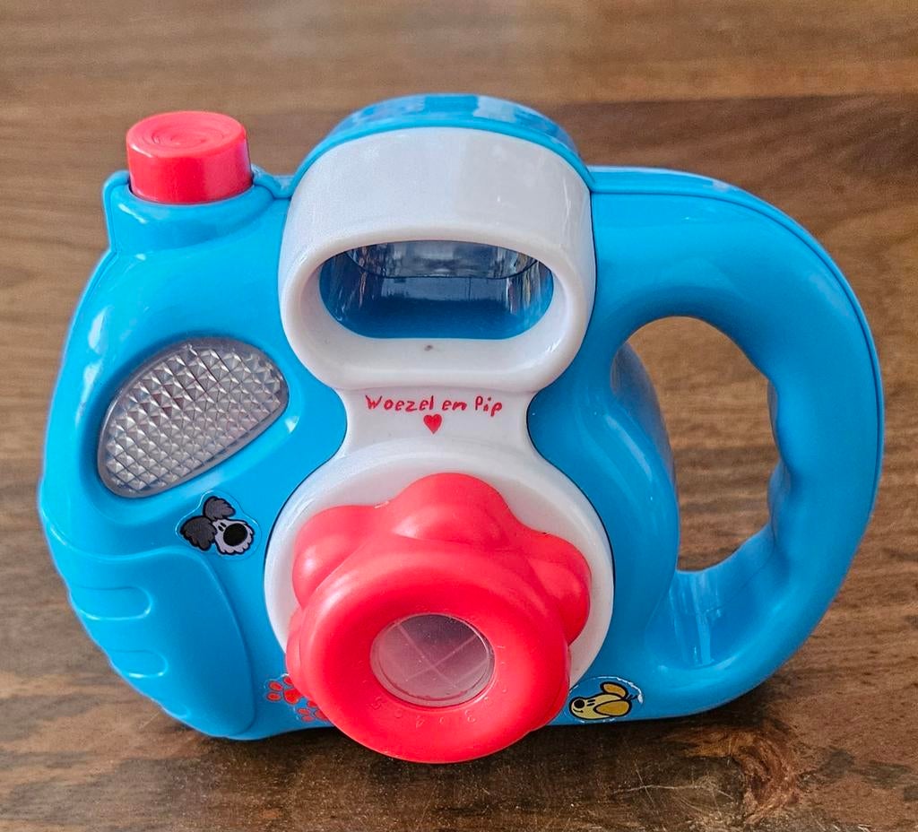 Leuke Woezel & Pip camera blauw - vanaf 1 jaar, Ophalen of Verzenden, Gebruikt