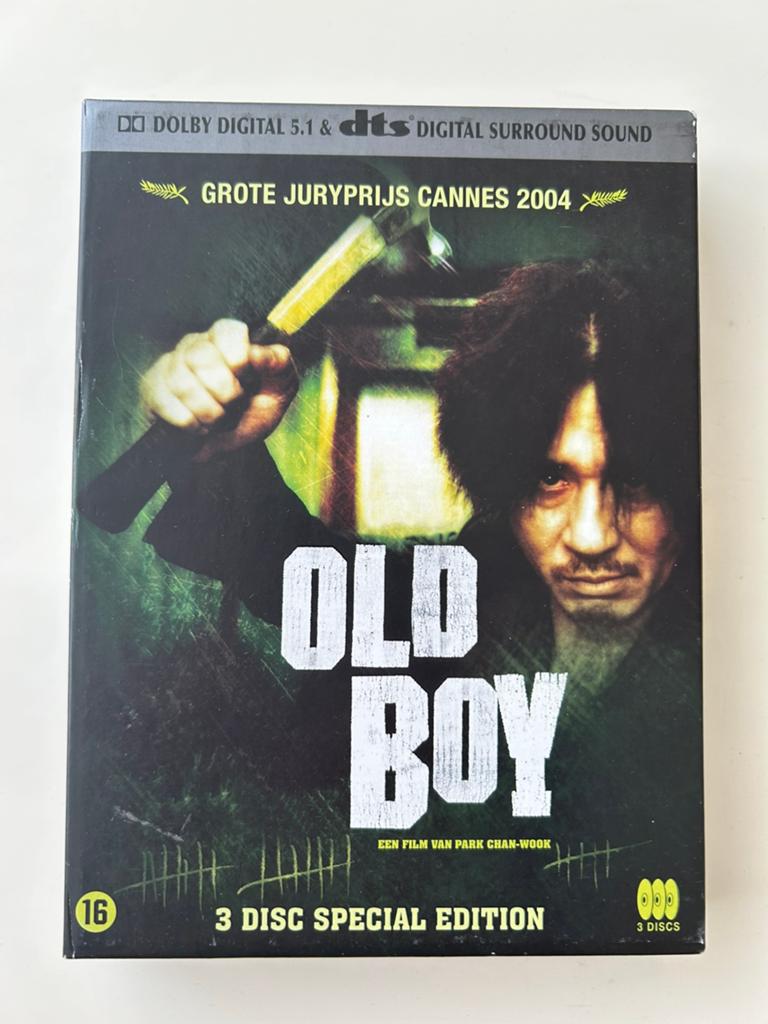 -Old Boys- 3 Disc S.E.-regie Park Chan-Wook, Vanaf 16 jaar, Boxset, Ophalen of Verzenden, Zo goed als nieuw