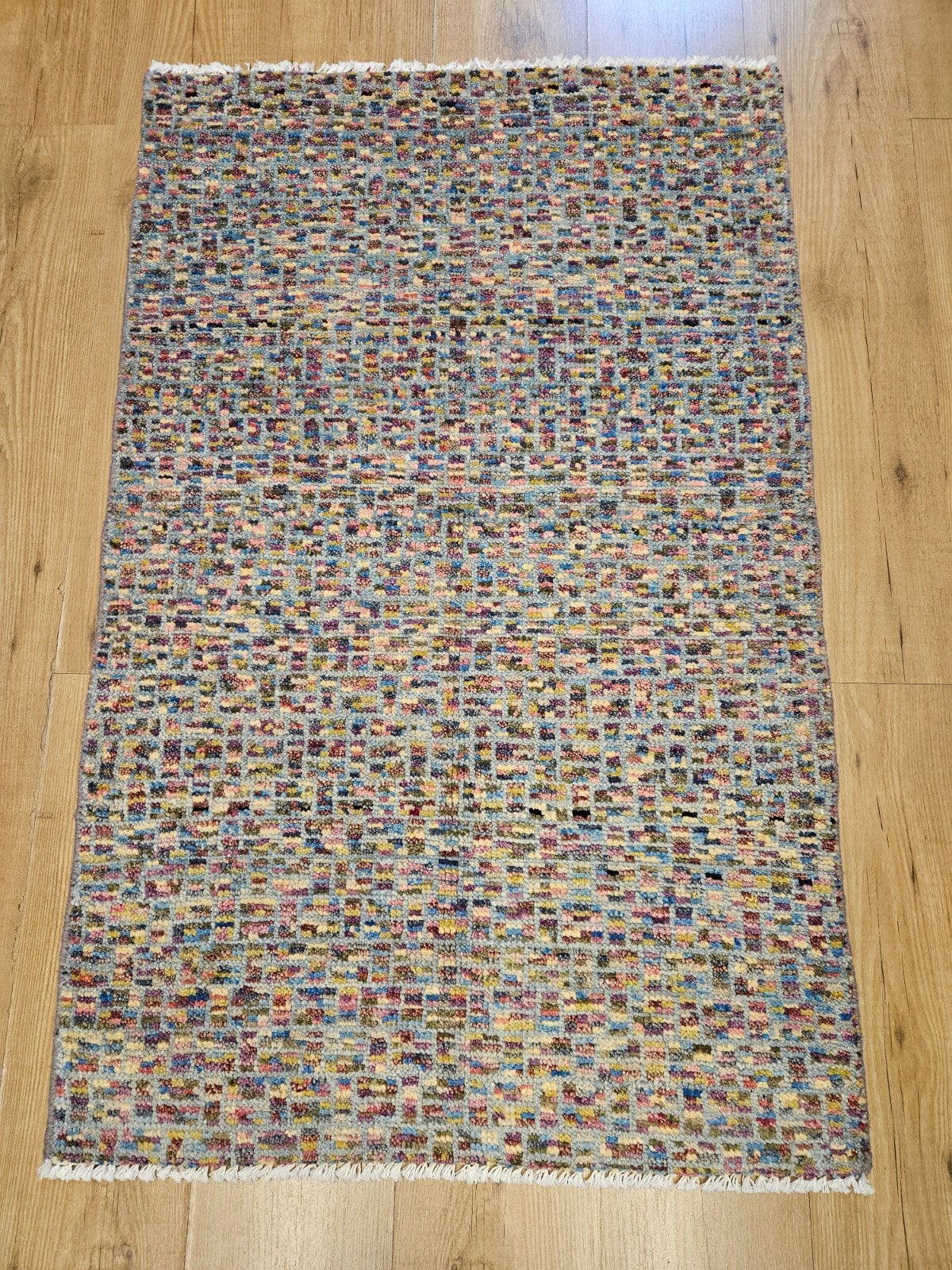 Handgeknoopt oosters tapijt modern design 122x78, Info@SlatsAntiek.nl, Perzisch, Vof Slats Antiek, Rechthoekig