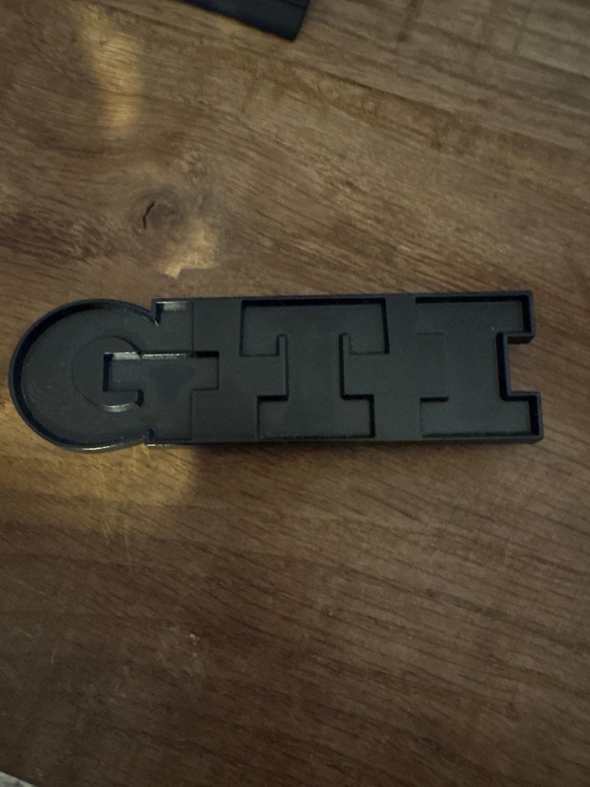 GTI Embleem - Zwart, Ophalen of Verzenden