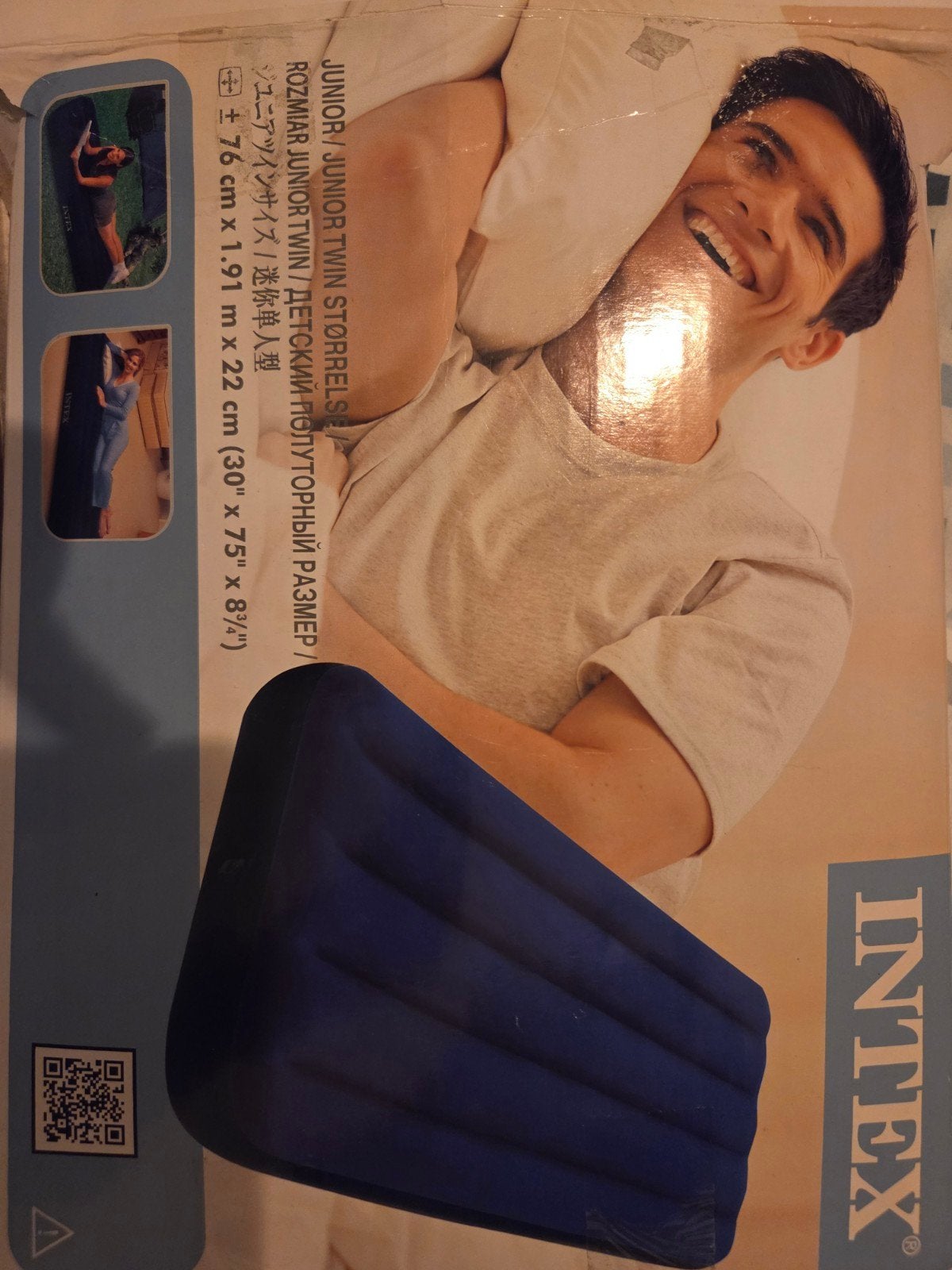Intex opblaasbaar bed/matras voor kinderen, Ophalen, Nieuw, 190 cm of minder, Matras