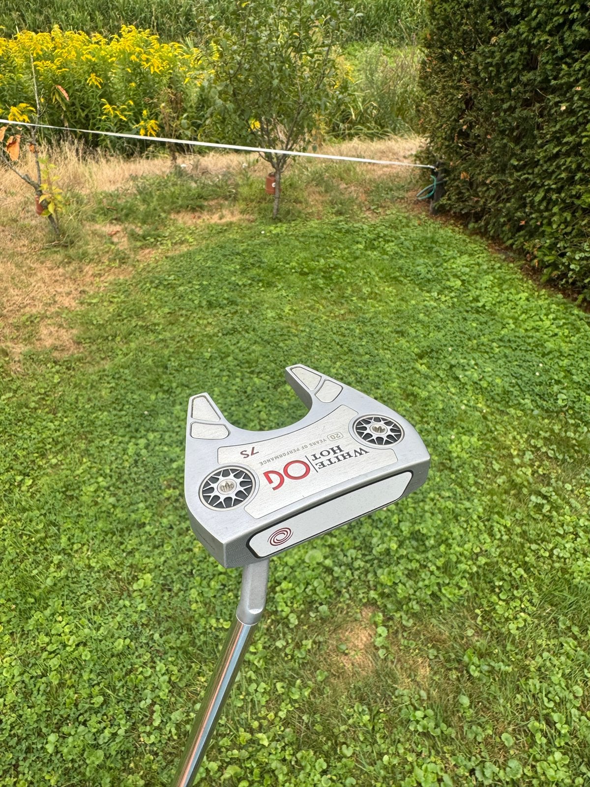 Odyssey White Hot OG 7S Putter, Sport en Fitness, Golf, Ophalen of Verzenden, Zo goed als nieuw, Club