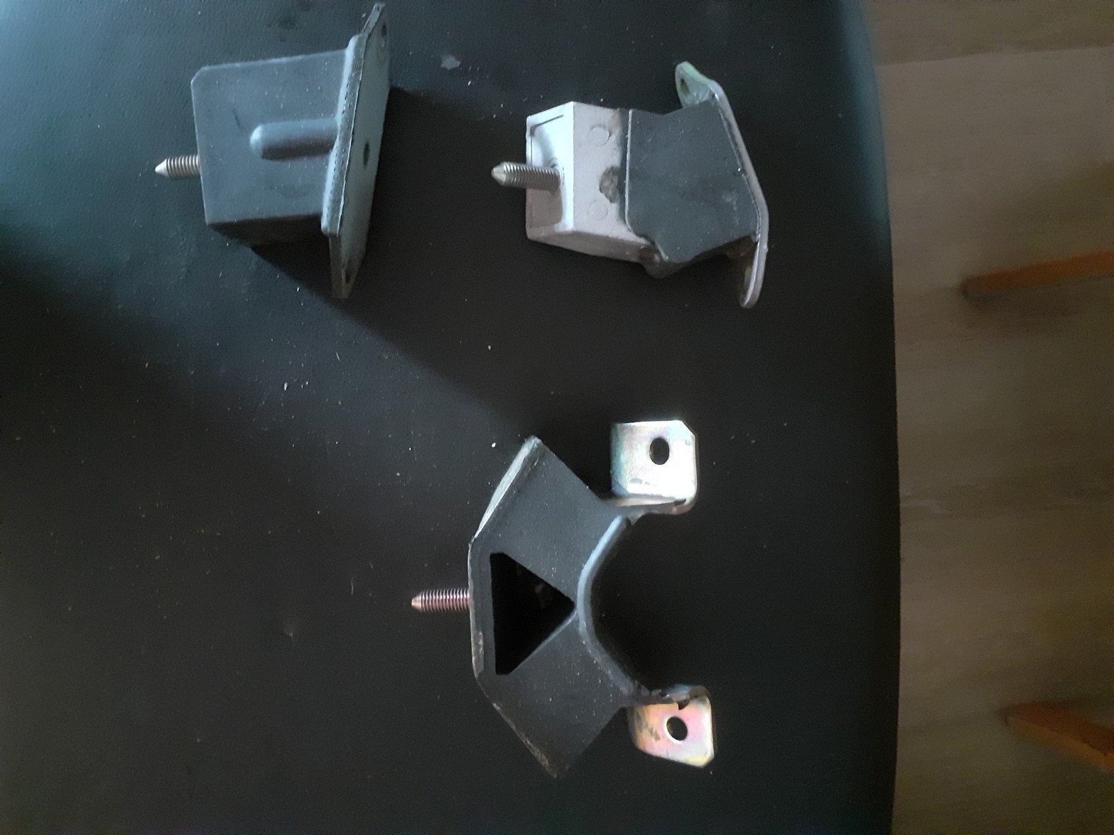 Motorsteunen VW T2 Bus - Set van 3, Auto-onderdelen, Motor en Toebehoren, Ophalen of Verzenden, Gebruikt, Volkswagen
