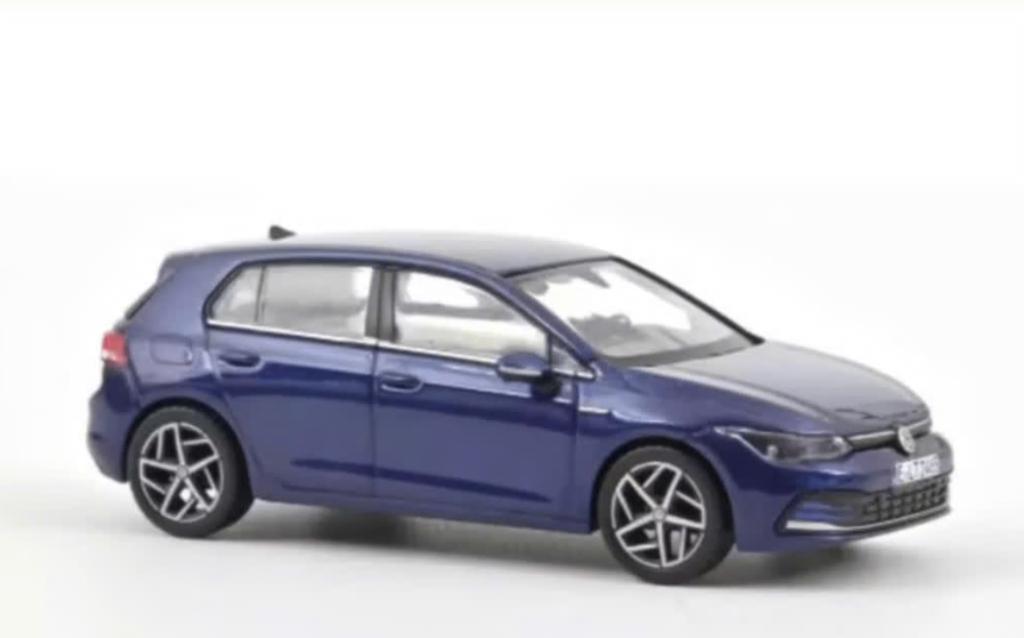 Volkswagen Golf 2020 Blauw metallic 1/43 NOREV ref. 840134, Hobby en Vrije tijd, Modelauto's | 1:43, Verzenden, Nieuw, Auto, Norev